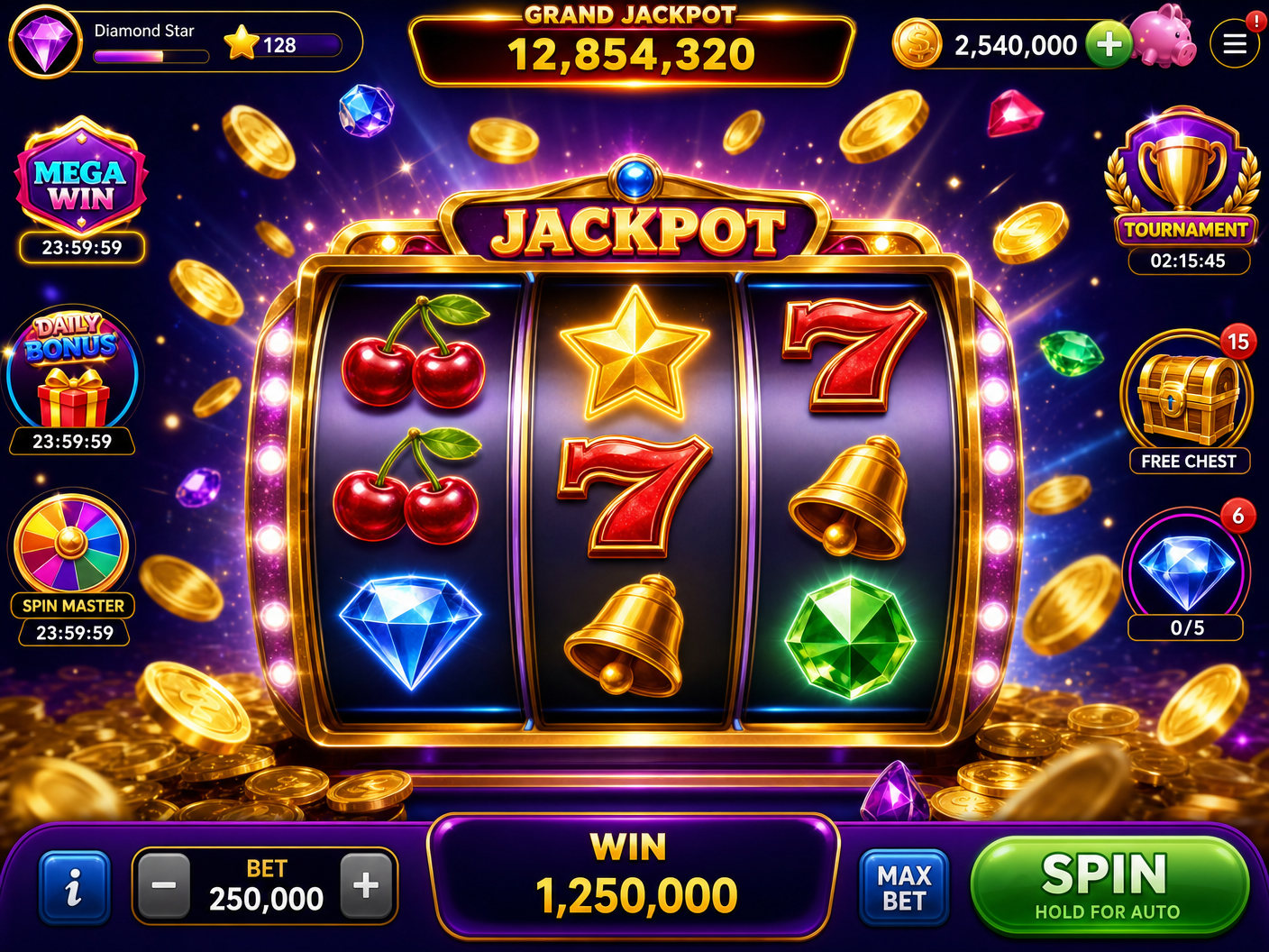 Pixel Slots Game